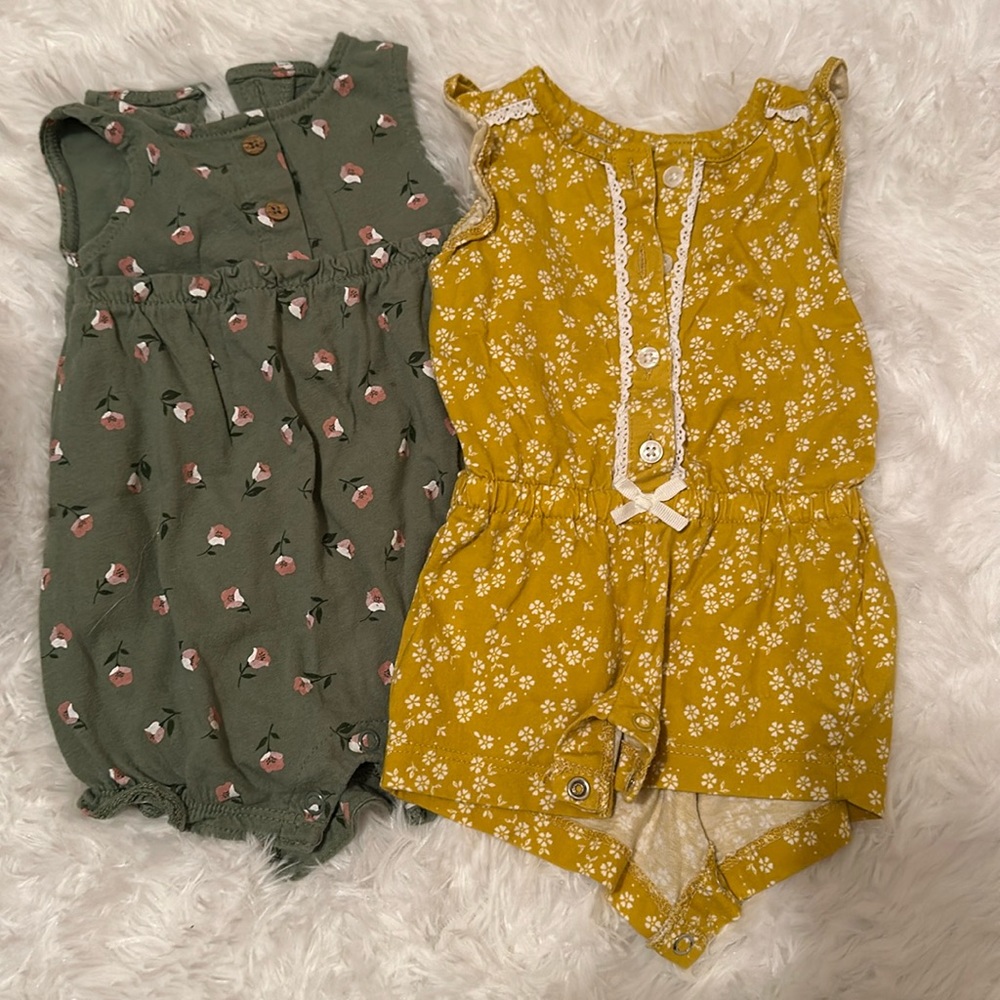 Carters romper bundle